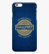 Gallifrey - No Gods or Kings, only Timelords iPhone Case iPhone 6s Plus Case