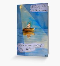 fate Greeting Card