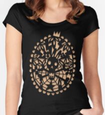 Curse of the bunny Women's Fitted Scoop T-Shirt