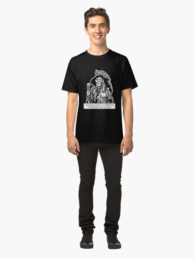 Alternate view of The Red Death (Dark) Classic T-Shirt