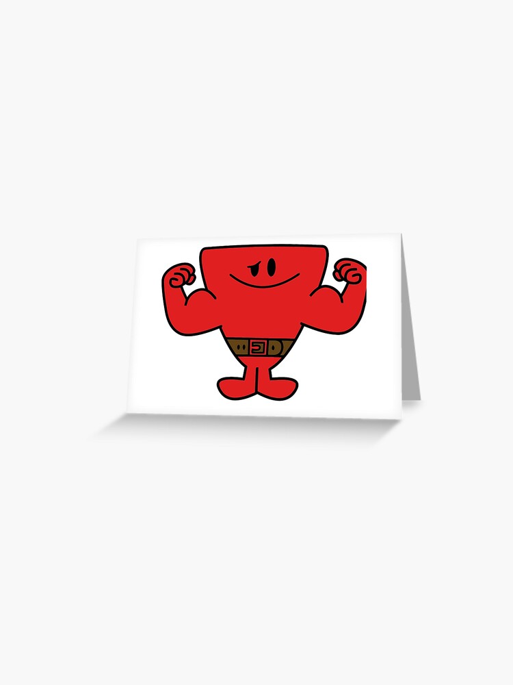 Funny Workout Cartoon Greeting Card