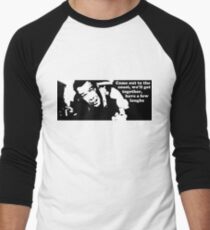 Die Hard: Come out to the coast... Men's Baseball ¾ T-Shirt