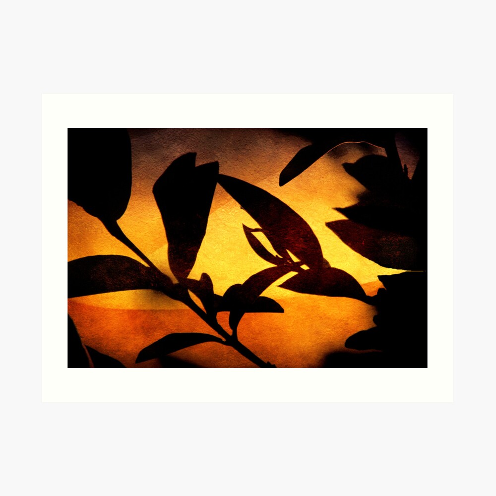 Autumn Abstract Art Print
