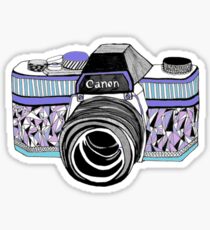 cannon, snap Sticker