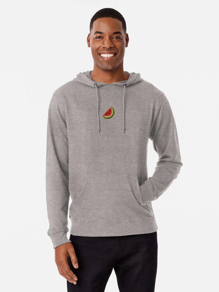 Micro Minecraft Melon Slice Lightweight Hoodie By Markusamadeus Redbubble