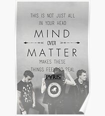 Pvris - Geist über Materie Poster