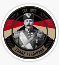 The Archduke Franz Ferdinand Sticker