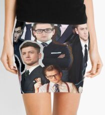 Taron Egerton Mini Skirt