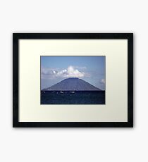 Stomboli, Italy Framed Print