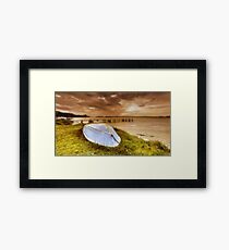 Blue Tinny 01 Framed Print
