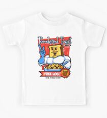 Croûte de pain grillé en poudre T-shirts enfant