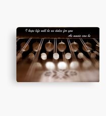 Hammered Dulcimer - As Sweet As Music Can Be Canvas Print