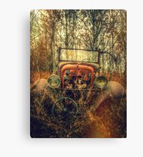 Out on the edge of Potters' Field Canvas Print