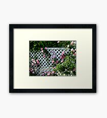 Rosalee Cottage Garden Framed Print