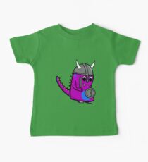 History Mash up - Viking Dinosaur Baby T-Shirt