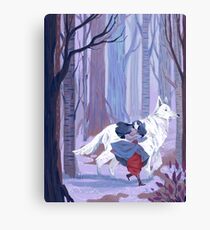 Luthien to the Rescue Canvas Print
