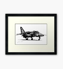 Jaguar Fighter Bomber Jet Framed Print