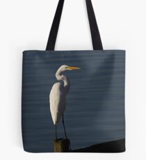 Great White Egret Tote Bag