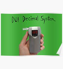 DUI Decimal System Poster