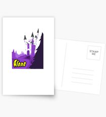 Halloween spooky alone at the castle Postcards