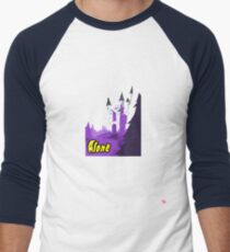 Halloween spooky alone at the castle Men's Baseball ¾ T-Shirt