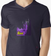 Halloween spooky alone at the castle Men's V-Neck T-Shirt