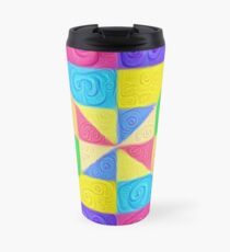 DeepDream Color Squares Visual Areas 5x5K v1448115896 Travel Mug