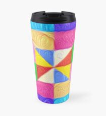 DeepDream Color Squares Visual Areas 5x5K v1448123183 Travel Mug