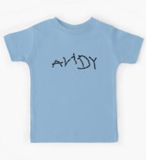 Distressed ANDY (Spielzeuggeschichte) Kinder T-Shirt