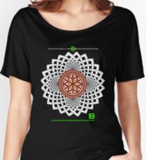 CELTIC FLOWER OF LIFE VORTEX MERCH OCT 2012 Women's Relaxed Fit T-Shirt