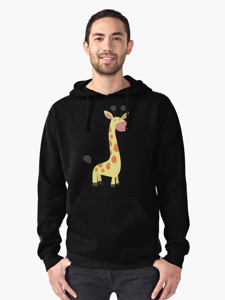 "Cute Giraffe" Pullover Hoodie by SaradaBoru Redbubble