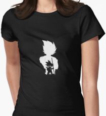 Goku and Vegeta Women's Fitted T-Shirt