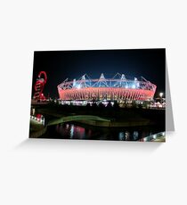 Olympic Stadium in Stratford Greeting Card
