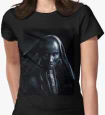 Gorgeous african Women's Fitted T-Shirt
