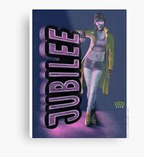 Jubilee from Xmen - 90's Style Metal Print