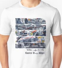 WRC is for boys, Group B was for men Unisex T-Shirt
