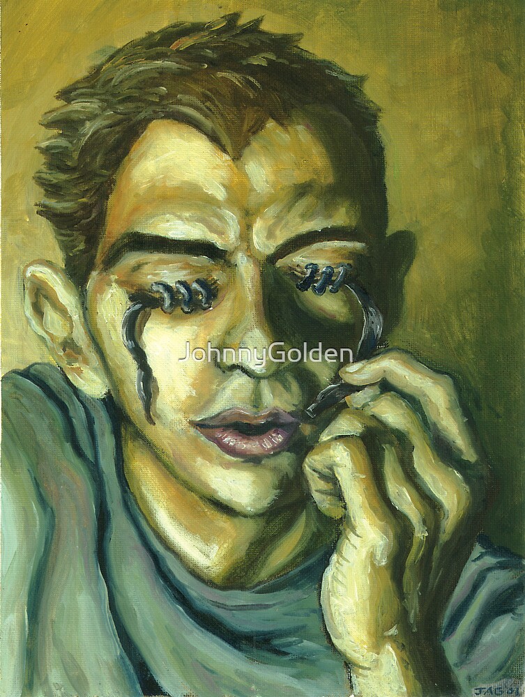 "Optophobia: The Fear of Opening One's Eyes" by JohnnyGolden | Redbubble