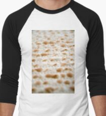 Matza (Matzo) - close up Men's Baseball ¾ T-Shirt
