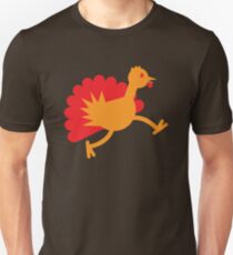 Thanksgiving Turkey on the RUN! Unisex T-Shirt