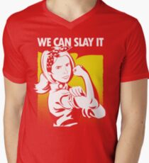 We Can Slay It Men's V-Neck T-Shirt