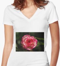 Blushing Bride Women's Fitted V-Neck T-Shirt