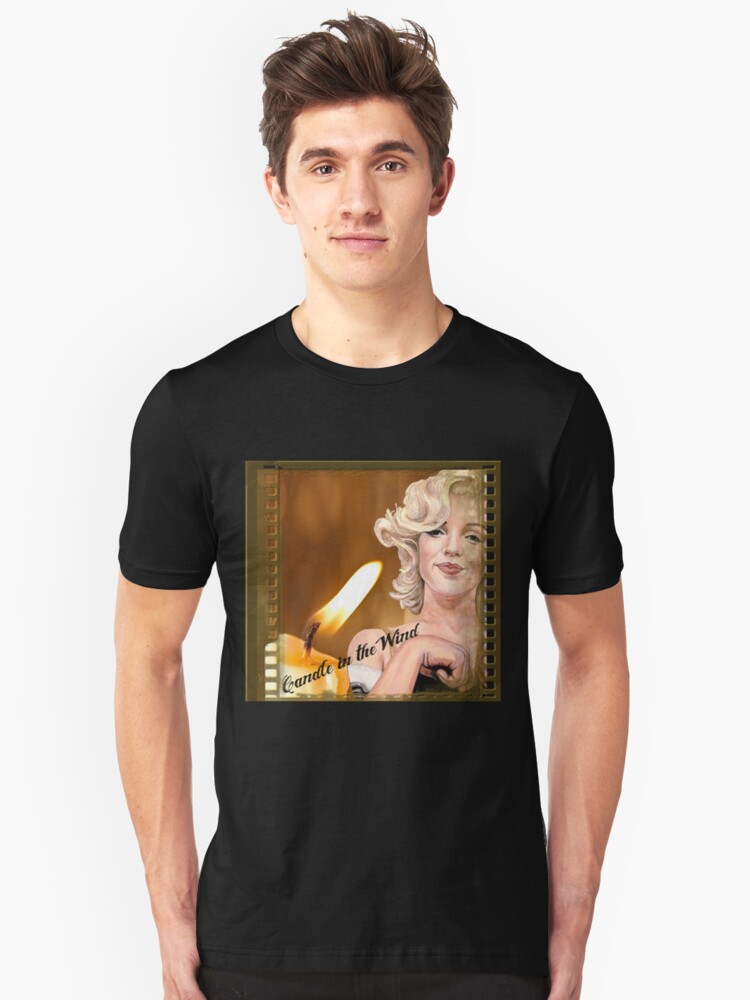 Alternate view of Candle in the Wind Slim Fit T-Shirt