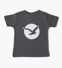 La Mouette Blanche - weißer Seagul Baby T-Shirt