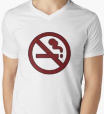 Marceline's "Don't Smoke" Shirt Men's V-Neck T-Shirt