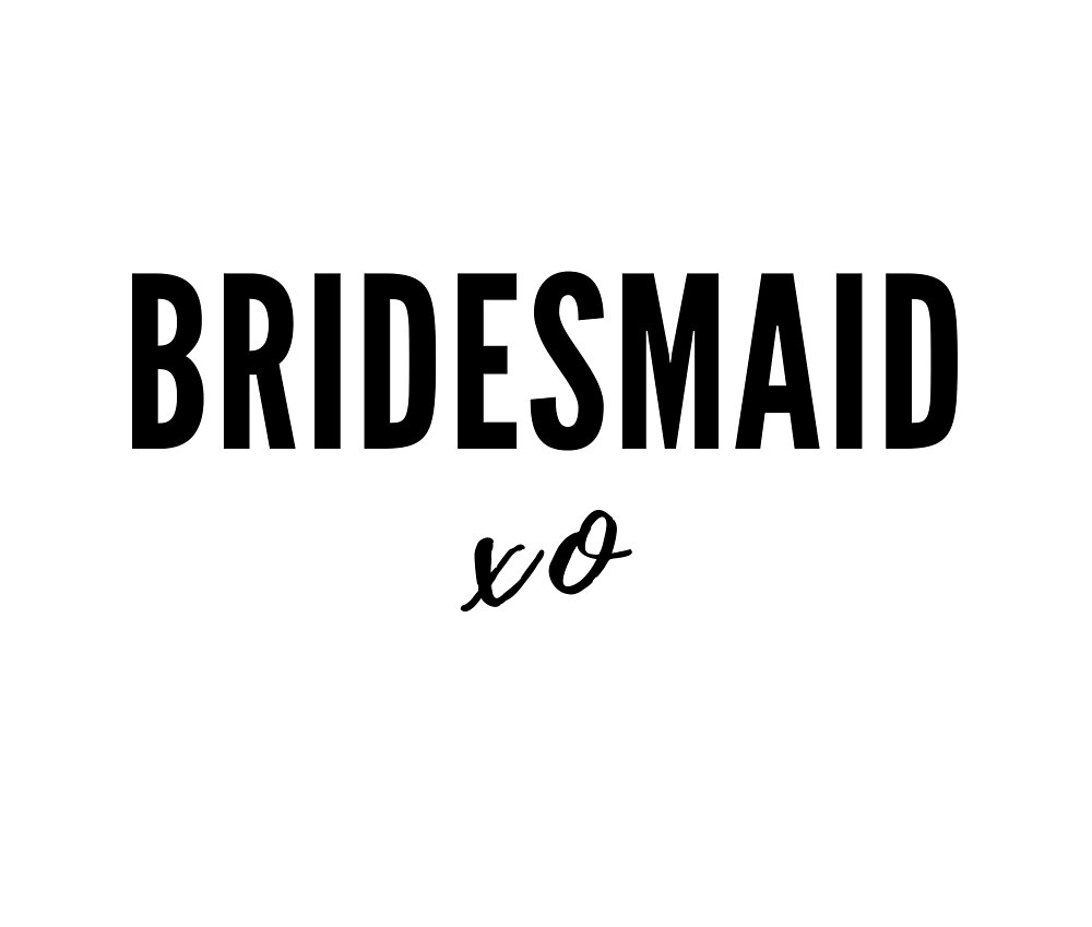 Bridesmaid xo by Red-Arrow