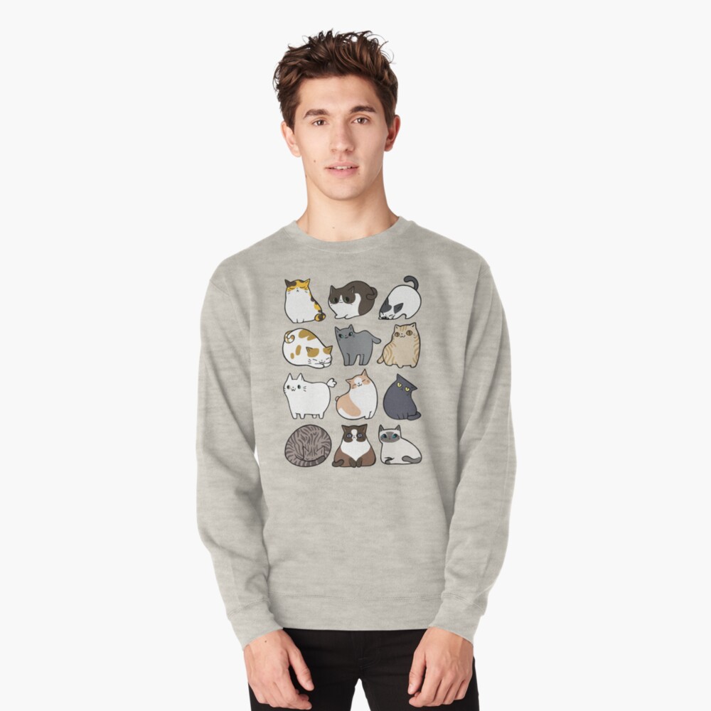 Cats Cats Cats Pullover Sweatshirt
