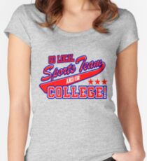 Go Local Sports Team Women's Fitted Scoop T-Shirt