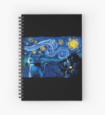Starry Berk Spiral Notebook