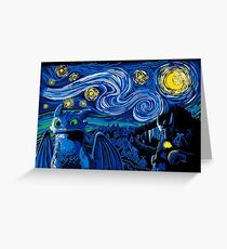 Starry Berk Greeting Card