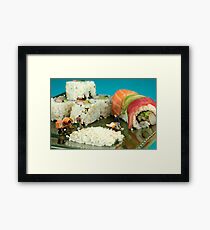 Making Sushi Framed Print